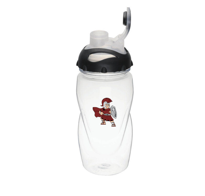 St. Timothy Trojan 17 oz. Clear Sports Water Bottle