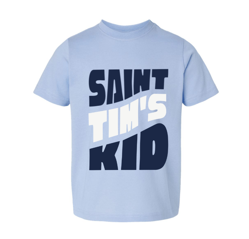 Toddler St. Tim's Kid Light Blue T-Shirt