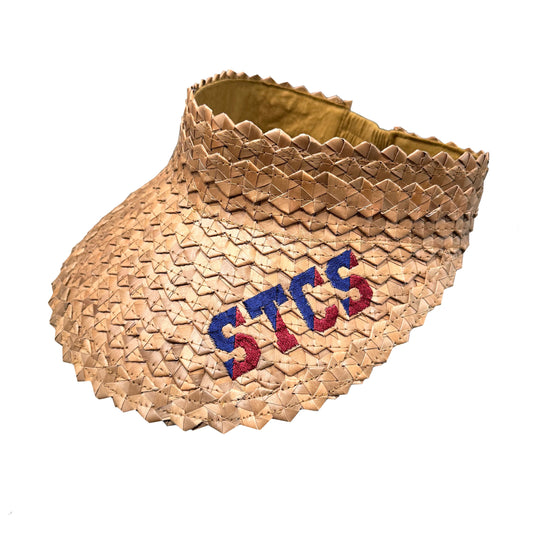 GT Stitchery Rattan Visor