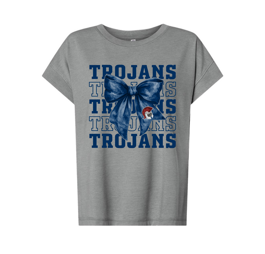 Ladies' Trojans Bow T-Shirt