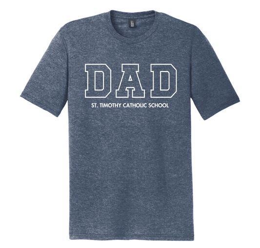 St. Tim's Dad Navy T-Shirt